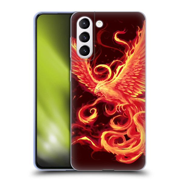 Christos Karapanos Phoenix 3 Resurgence 2 Soft Gel Case for Samsung Galaxy S21+ 5G