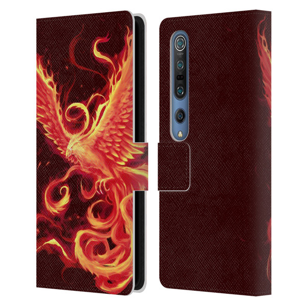 Christos Karapanos Phoenix 3 Resurgence 2 Leather Book Wallet Case Cover For Xiaomi Mi 10 5G / Mi 10 Pro 5G