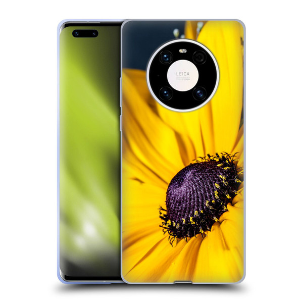 PLdesign Flowers And Leaves Daisy Soft Gel Case for Huawei Mate 40 Pro 5G