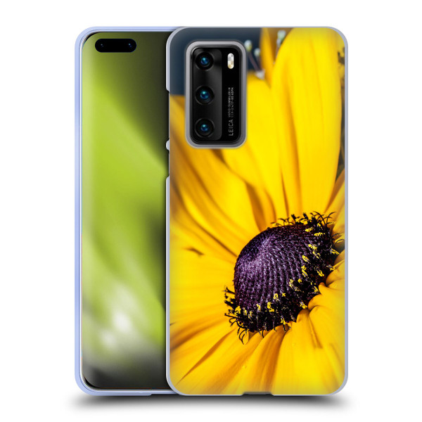 PLdesign Flowers And Leaves Daisy Soft Gel Case for Huawei P40 5G