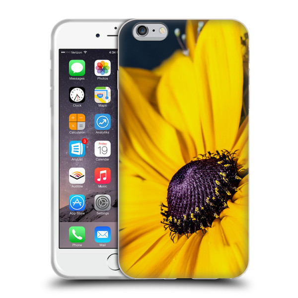 PLdesign Flowers And Leaves Daisy Soft Gel Case for Apple iPhone 6 Plus / iPhone 6s Plus