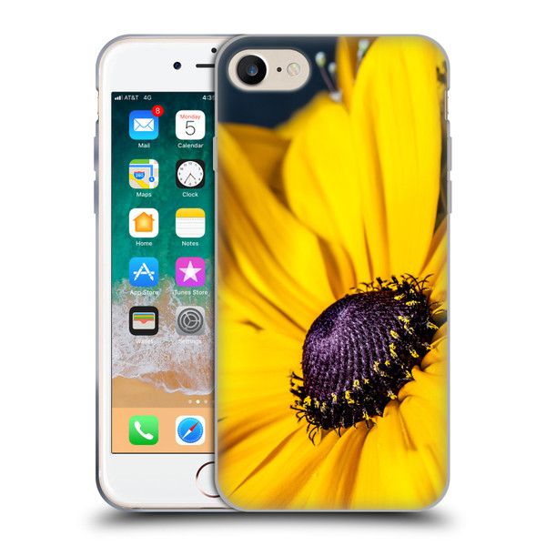 PLdesign Flowers And Leaves Daisy Soft Gel Case for Apple iPhone 7 / 8 / SE 2020 & 2022