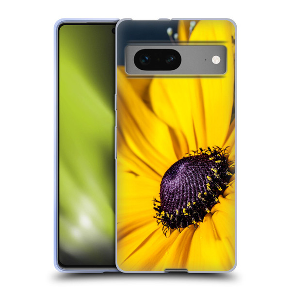 PLdesign Flowers And Leaves Daisy Soft Gel Case for Google Pixel 7
