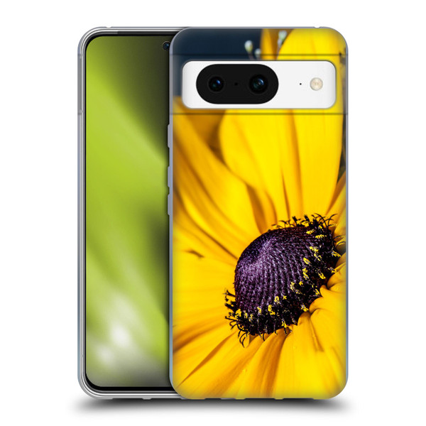 PLdesign Flowers And Leaves Daisy Soft Gel Case for Google Pixel 8