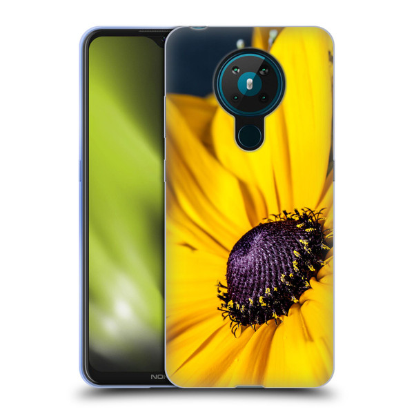 PLdesign Flowers And Leaves Daisy Soft Gel Case for Nokia 5.3