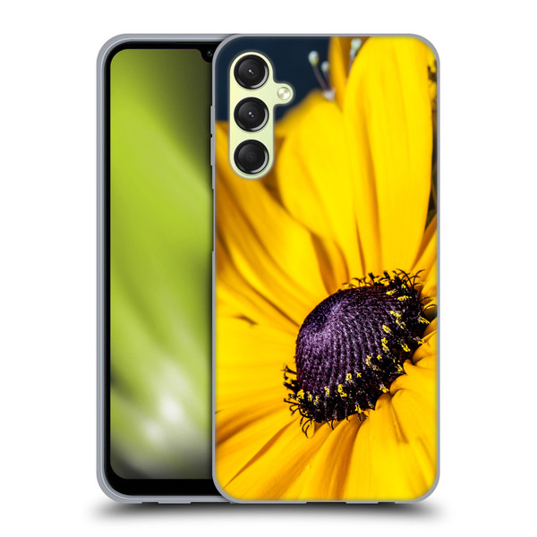 PLdesign Flowers And Leaves Daisy Soft Gel Case for Samsung Galaxy A24 4G / Galaxy M34 5G