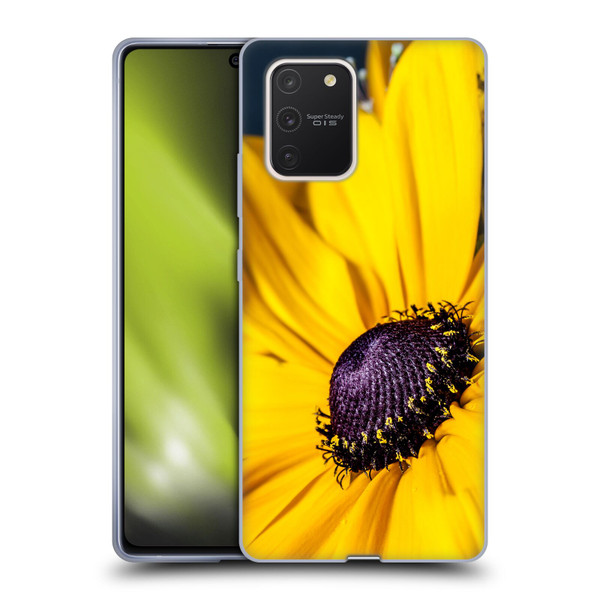 PLdesign Flowers And Leaves Daisy Soft Gel Case for Samsung Galaxy S10 Lite