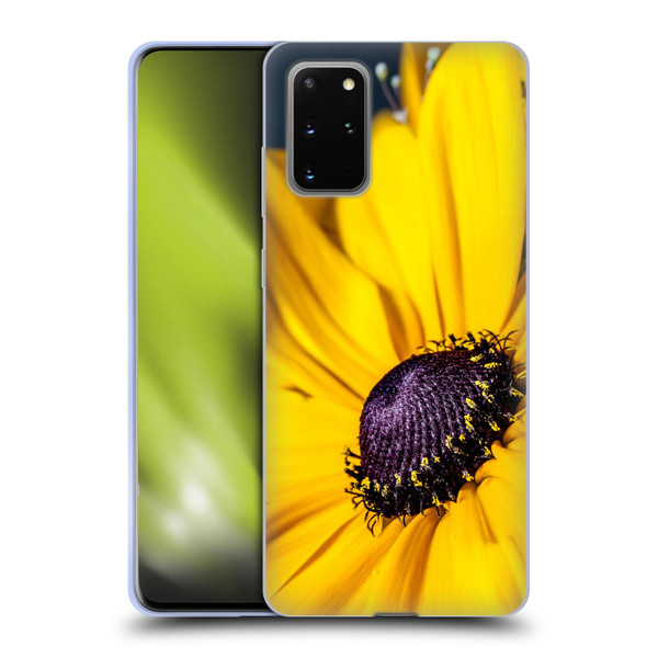 PLdesign Flowers And Leaves Daisy Soft Gel Case for Samsung Galaxy S20+ / S20+ 5G