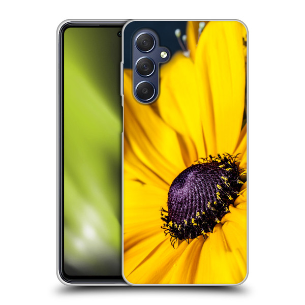 PLdesign Flowers And Leaves Daisy Soft Gel Case for Samsung Galaxy M54 5G