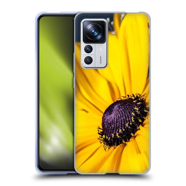 PLdesign Flowers And Leaves Daisy Soft Gel Case for Xiaomi 12T Pro