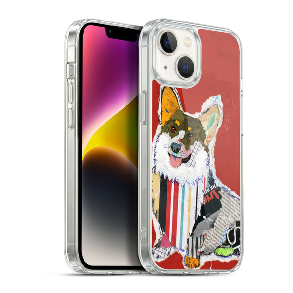 Michel Keck Dogs 2 Corgi Soft Gel Case for Apple iPhone 14