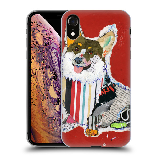 Michel Keck Dogs 2 Corgi Soft Gel Case for Apple iPhone XR