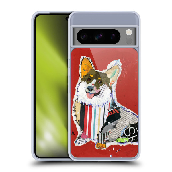 Michel Keck Dogs 2 Corgi Soft Gel Case for Google Pixel 8 Pro