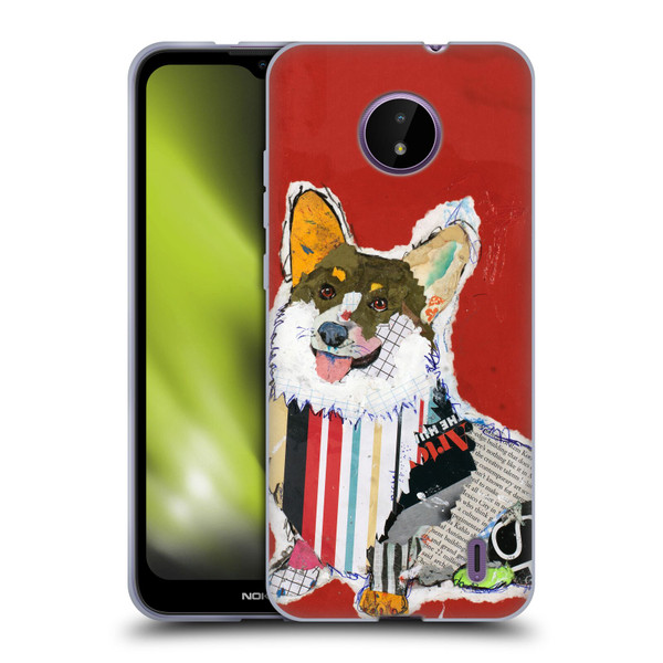 Michel Keck Dogs 2 Corgi Soft Gel Case for Nokia C10 / C20