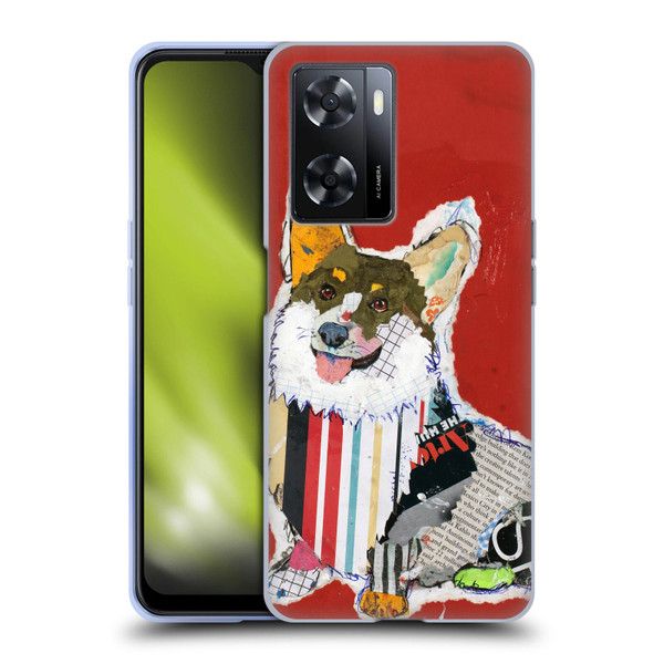 Michel Keck Dogs 2 Corgi Soft Gel Case for OPPO A57s