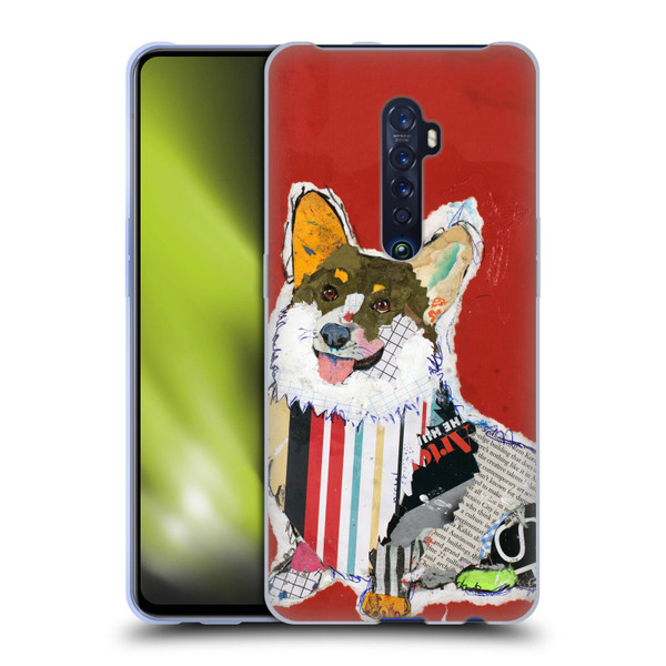 Michel Keck Dogs 2 Corgi Soft Gel Case for OPPO Reno 2