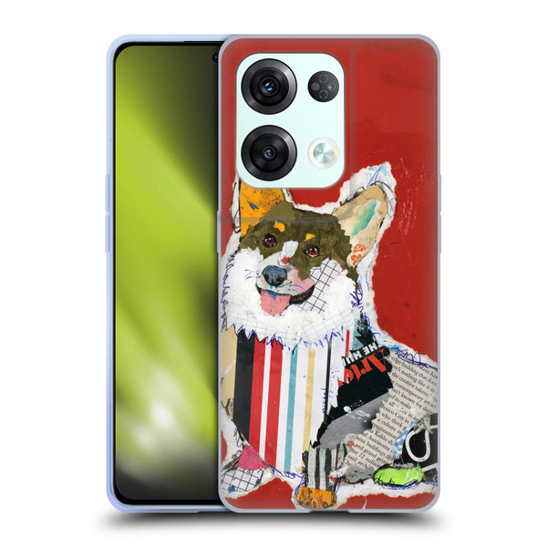 Michel Keck Dogs 2 Corgi Soft Gel Case for OPPO Reno8 Pro