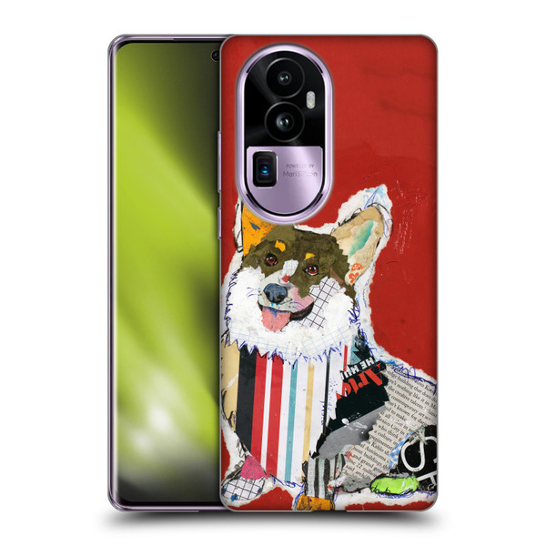 Michel Keck Dogs 2 Corgi Soft Gel Case for OPPO Reno10 Pro+
