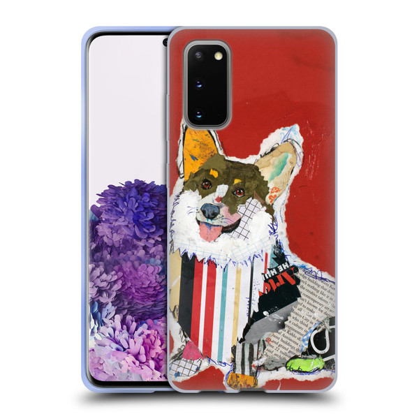 Michel Keck Dogs 2 Corgi Soft Gel Case for Samsung Galaxy S20 / S20 5G