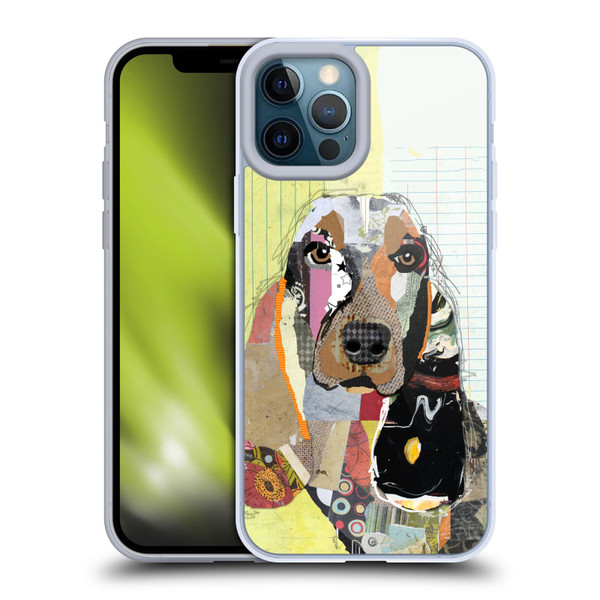 Michel Keck Dogs Basset Hound Soft Gel Case for Apple iPhone 12 Pro Max