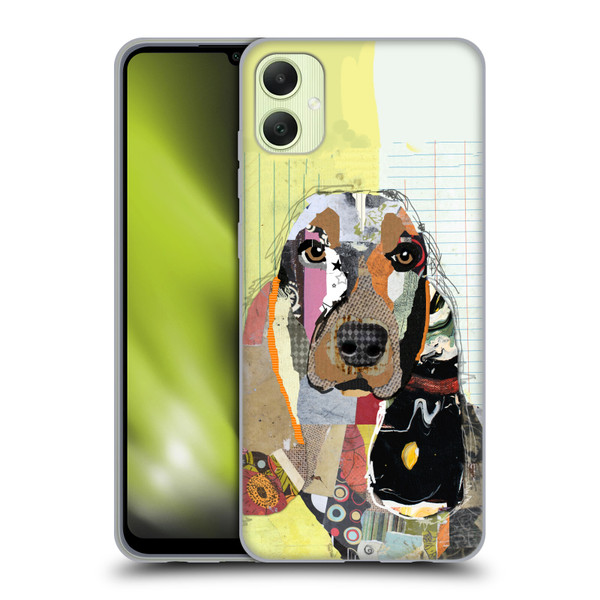 Michel Keck Dogs Basset Hound Soft Gel Case for Samsung Galaxy A05