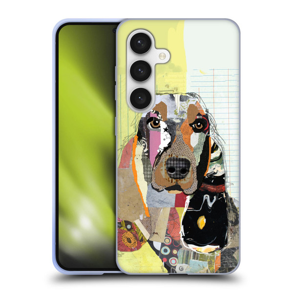 Michel Keck Dogs Basset Hound Soft Gel Case for Samsung Galaxy S24 5G