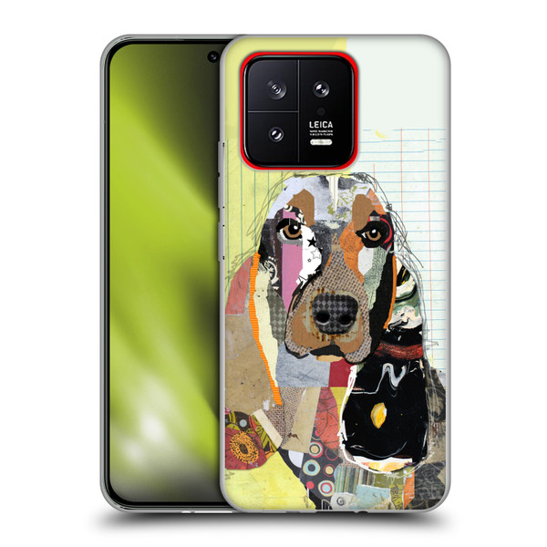 Michel Keck Dogs Basset Hound Soft Gel Case for Xiaomi 13 5G
