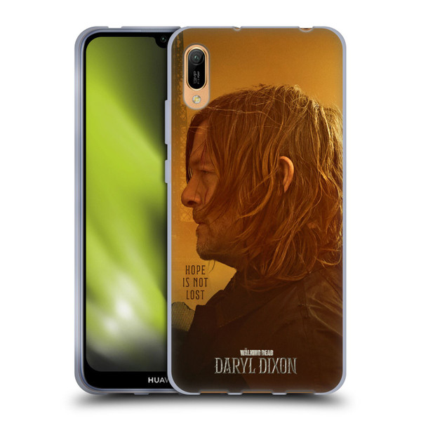 The Walking Dead: Daryl Dixon Key Art Hope Is Not Lost Soft Gel Case for Huawei Y6 Pro (2019)