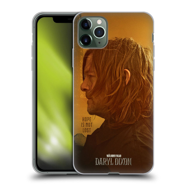 The Walking Dead: Daryl Dixon Key Art Hope Is Not Lost Soft Gel Case for Apple iPhone 11 Pro Max