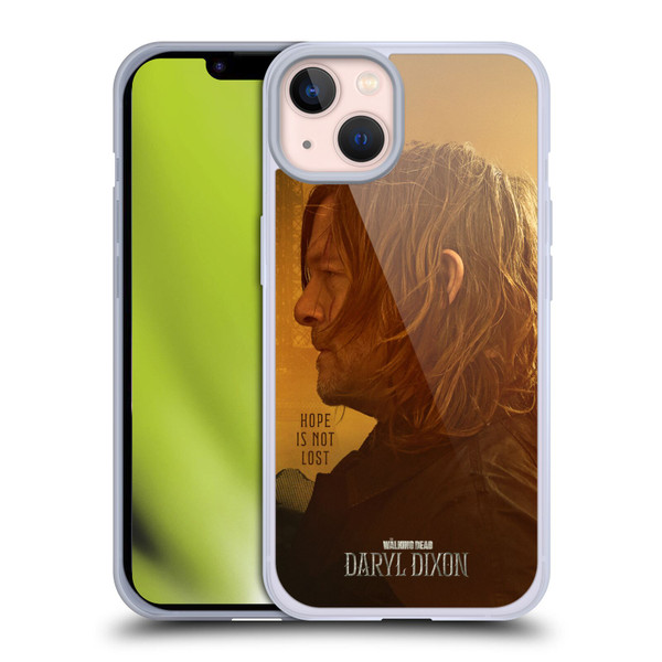 The Walking Dead: Daryl Dixon Key Art Hope Is Not Lost Soft Gel Case for Apple iPhone 13
