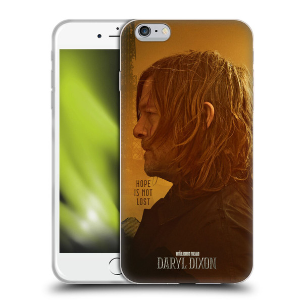 The Walking Dead: Daryl Dixon Key Art Hope Is Not Lost Soft Gel Case for Apple iPhone 6 Plus / iPhone 6s Plus