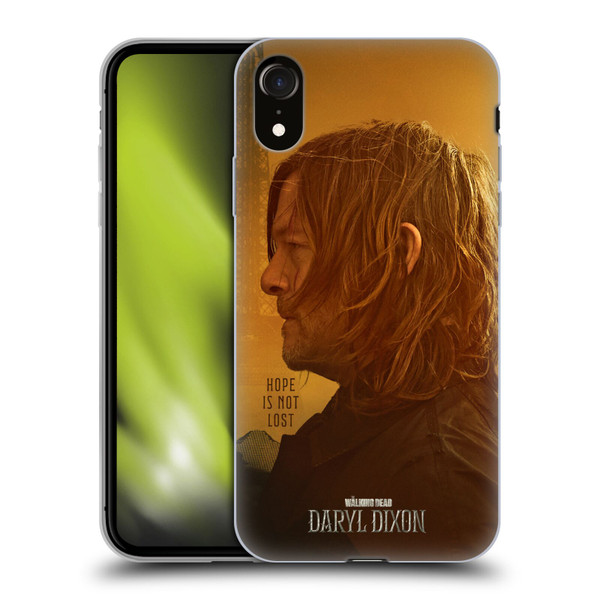 The Walking Dead: Daryl Dixon Key Art Hope Is Not Lost Soft Gel Case for Apple iPhone XR