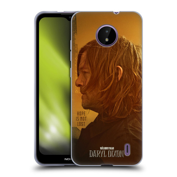 The Walking Dead: Daryl Dixon Key Art Hope Is Not Lost Soft Gel Case for Nokia C10 / C20