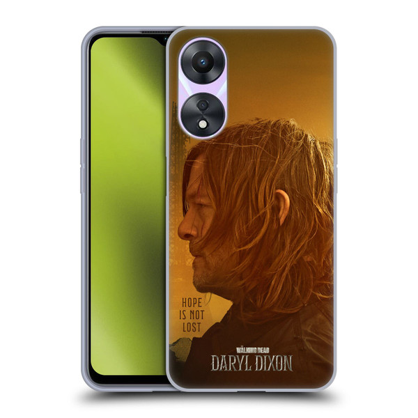 The Walking Dead: Daryl Dixon Key Art Hope Is Not Lost Soft Gel Case for OPPO A78 4G