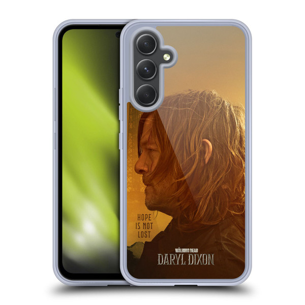 The Walking Dead: Daryl Dixon Key Art Hope Is Not Lost Soft Gel Case for Samsung Galaxy A54 5G