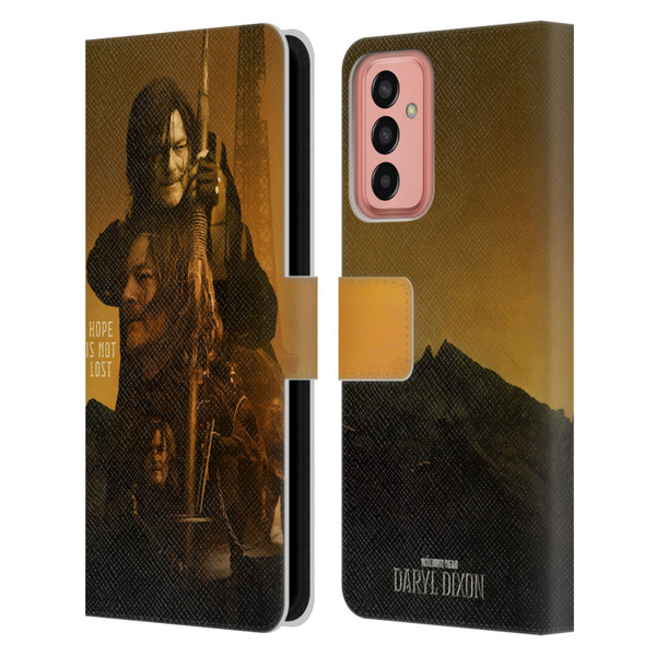 The Walking Dead: Daryl Dixon Key Art Double Exposure Leather Book Wallet Case Cover For Samsung Galaxy M13 (2022)