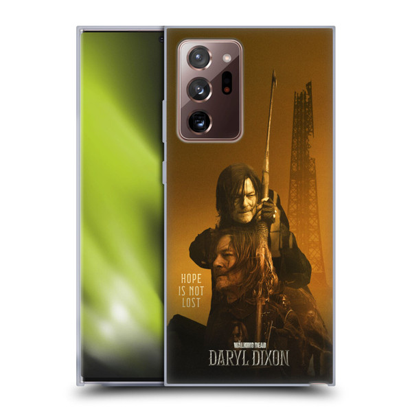 The Walking Dead: Daryl Dixon Key Art Double Exposure Soft Gel Case for Samsung Galaxy Note20 Ultra / 5G