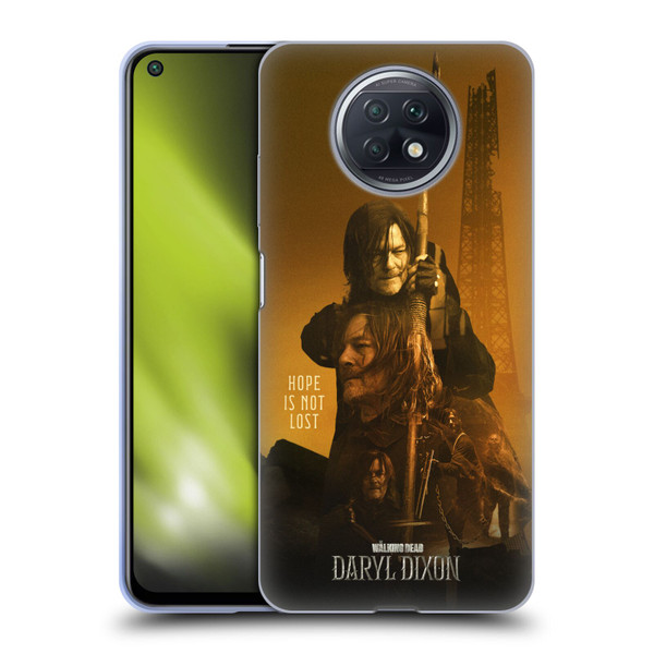 The Walking Dead: Daryl Dixon Key Art Double Exposure Soft Gel Case for Xiaomi Redmi Note 9T 5G