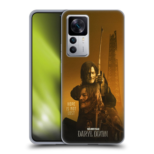 The Walking Dead: Daryl Dixon Key Art Double Exposure Soft Gel Case for Xiaomi 12T 5G / 12T Pro 5G / Redmi K50 Ultra 5G