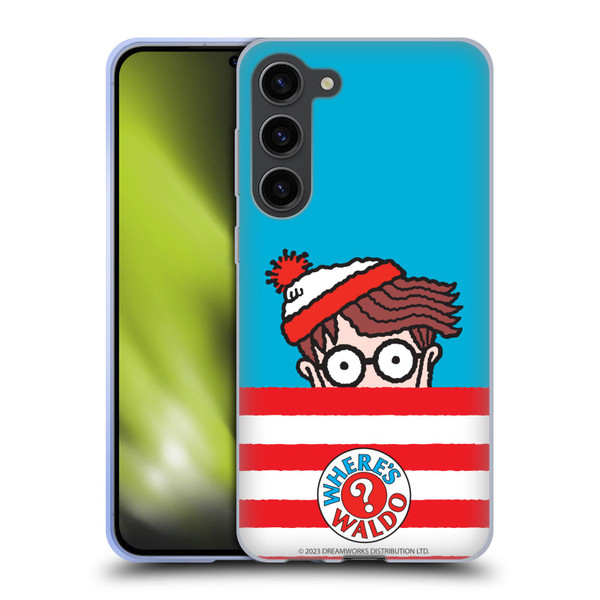 Where's Waldo? Graphics Half Face Soft Gel Case for Samsung Galaxy S23+ 5G