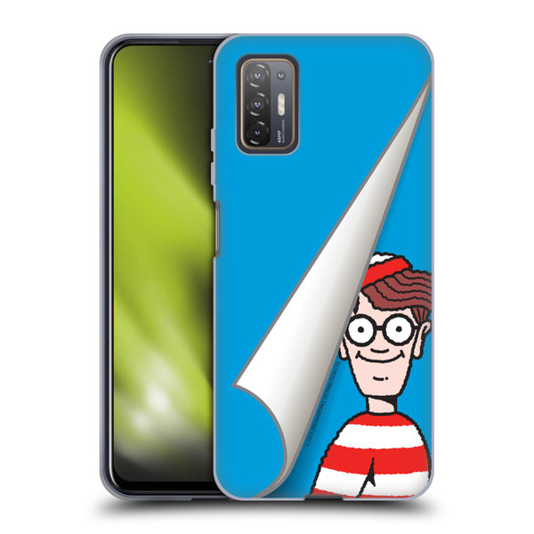 Where's Waldo? Graphics Peek Soft Gel Case for HTC Desire 21 Pro 5G