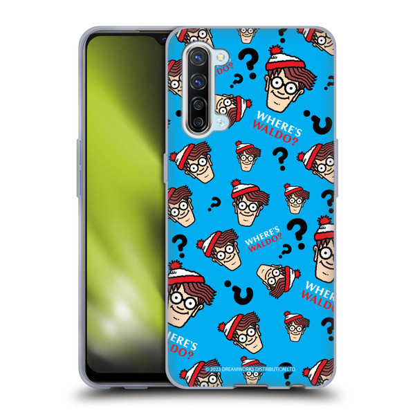 Where's Waldo? Graphics Head Pattern Soft Gel Case for OPPO Find X2 Lite 5G
