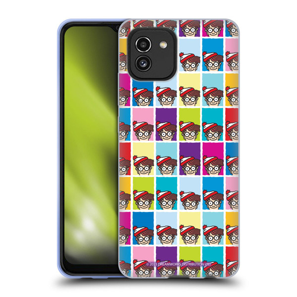 Where's Waldo? Graphics Portrait Pattern Soft Gel Case for Samsung Galaxy A03 (2021)