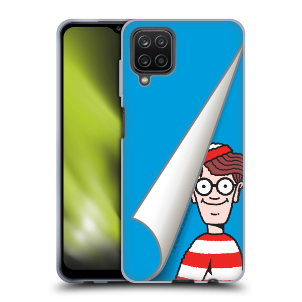 Where's Waldo? Graphics Peek Soft Gel Case for Samsung Galaxy A12 (2020)