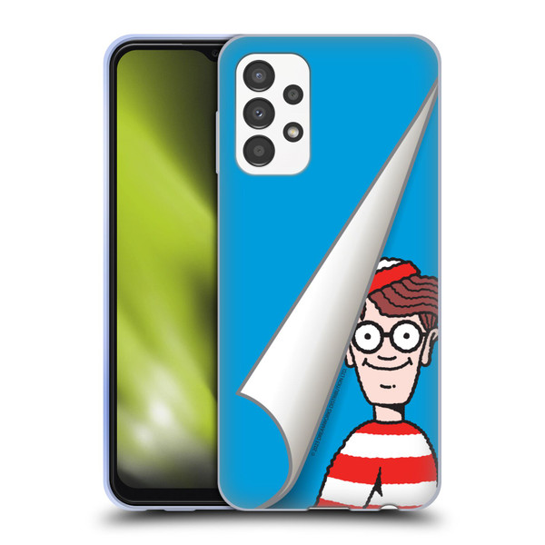 Where's Waldo? Graphics Peek Soft Gel Case for Samsung Galaxy A13 (2022)
