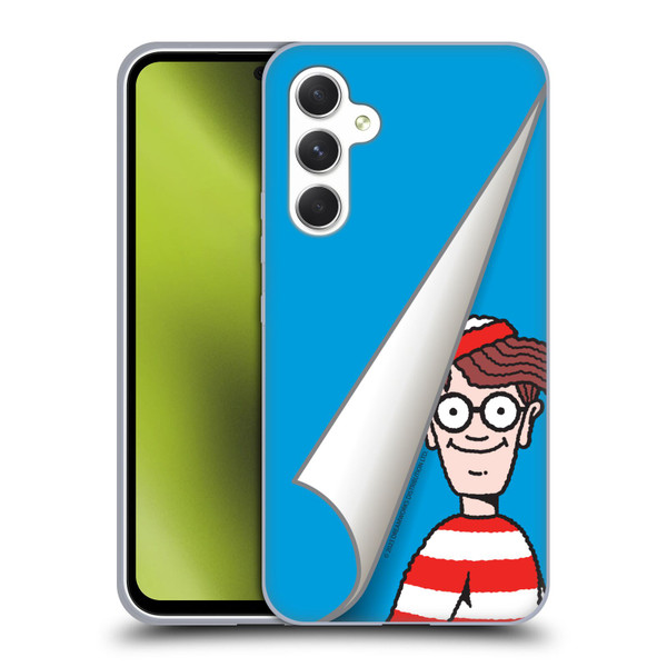 Where's Waldo? Graphics Peek Soft Gel Case for Samsung Galaxy A54 5G
