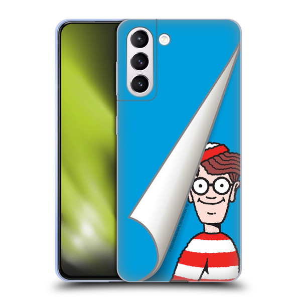 Where's Waldo? Graphics Peek Soft Gel Case for Samsung Galaxy S21+ 5G