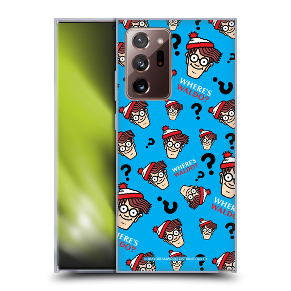 Where's Waldo? Graphics Head Pattern Soft Gel Case for Samsung Galaxy Note20 Ultra / 5G