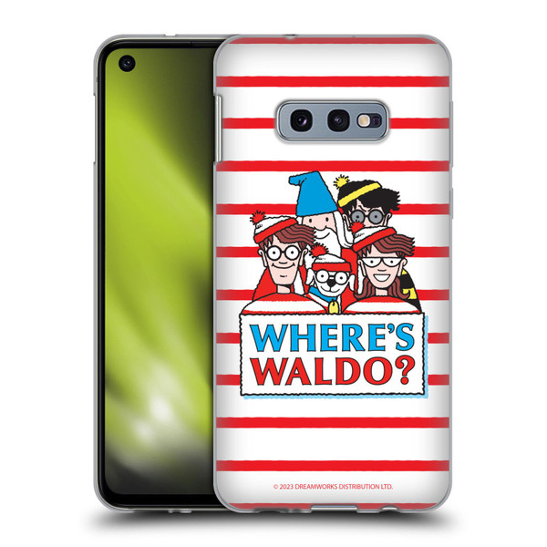 Where's Waldo? Graphics Characters Soft Gel Case for Samsung Galaxy S10e
