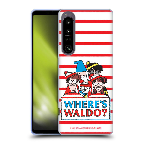 Where's Waldo? Graphics Characters Soft Gel Case for Sony Xperia 1 IV